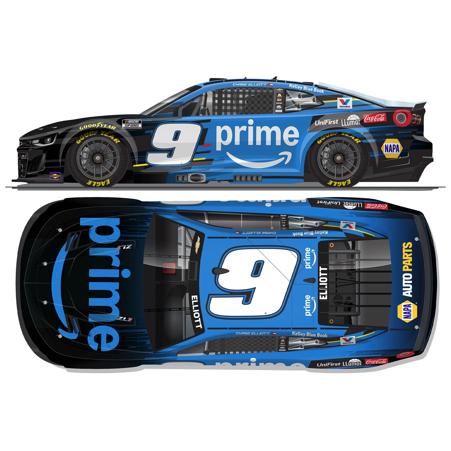 Chase Elliott Amazon Prime 1:24 Standard 2026 Diecast Car Preorder - Currently Projected May - Image 2