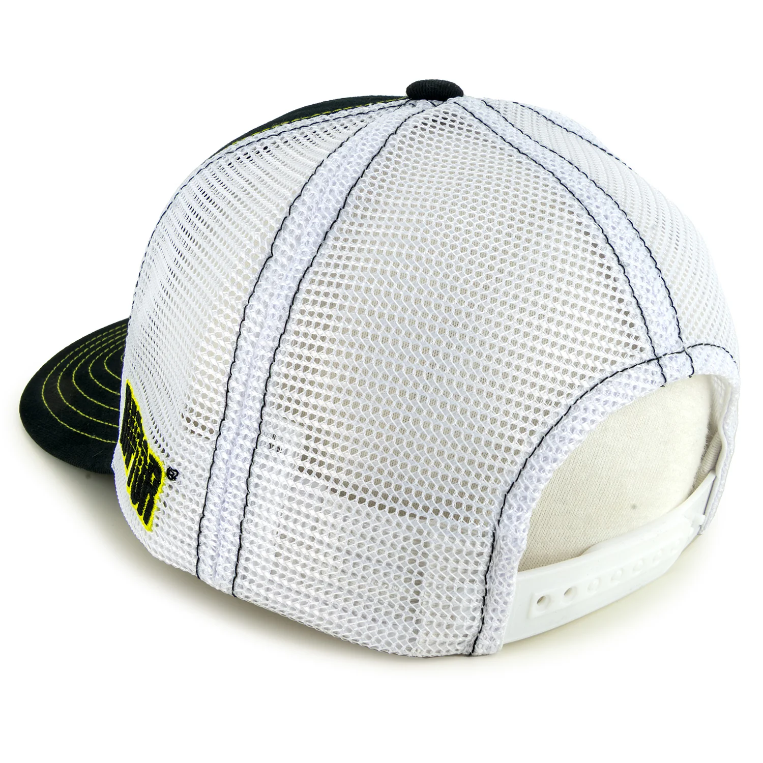 William Byron Striped #24 Mesh Hat Black/White - Sale - Image 4